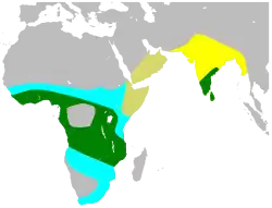Map of range