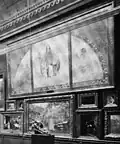 Morning, Noon and Night (c.&nbsp;1892) cartoon for a stained glass window