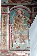 Image of Saint Defendens. Church of San Defendente at Clusone.