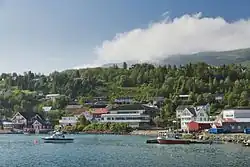 View of the village