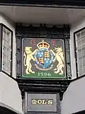 Arms of Elizabeth I, 1596