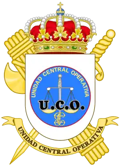 Emblem of the Civil Guard's Central Operative Unit