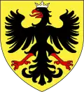 Coat of arms of Robert d'Aguilo[1] of Tarragona