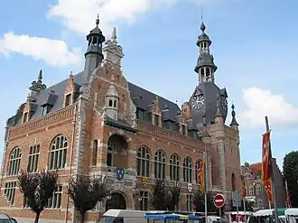 Town hall and belfry