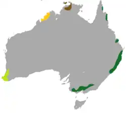 Map of range