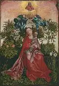 Ancient copy of the painting showing its original state