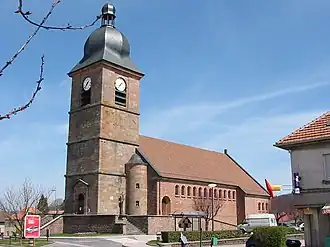 The church in Corcieux