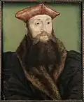 Corneille de Lyon, Portrait of Robert de Lénoncourt