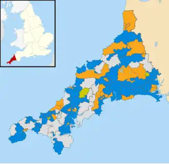 2009 results map