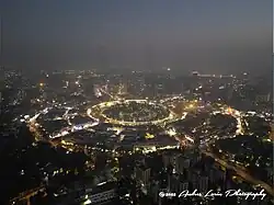 Aerial view of Connaught Place, 2023