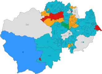 2025 results map
