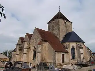 The church in Courtenot