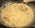 Creamy prawns Australia (cropped)