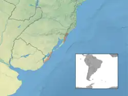 Map of range