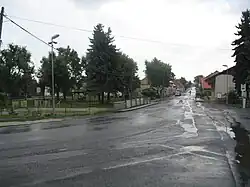 Centre of Děčany