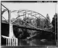 Detail of west truss from below, view to southeast