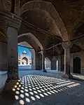 View of the courtyard from the prayer hall