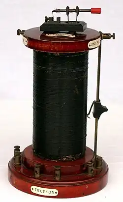 Crystal radio, Germany,  1924