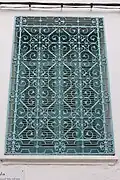 Metal decoration of the window