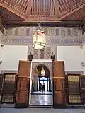 One of the grand halls in the palace