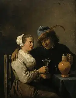 David Teniers the Younger, Tavern scene, 1640.