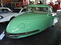 Davis D-2 Divan, at the National Automotive and Truck Museum, Auburn, Indiana, United States