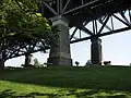 Cannons at the Dawes Point "Tarra" interpretive park