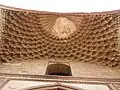 Muqarnas decorate the top the main archway