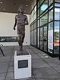 Statue of Deerfoot-Bad Meat at Deerfoot City