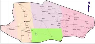 Map of Jarar Zone