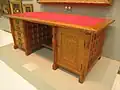 Pedestal desk (c. 1884), from New York Court of Appeals Room.