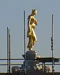 Diana being returned after restoration
