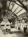 Interior of the lodge