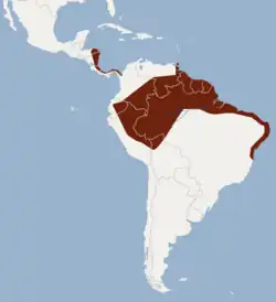 Map of range