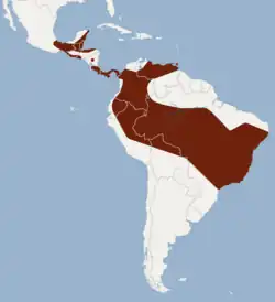Map of range