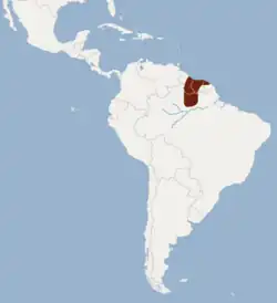 Map of range