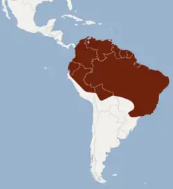 Map of range
