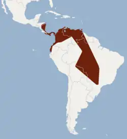Map of range