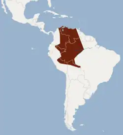 Map of range