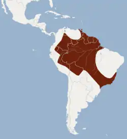Map of range