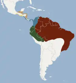 Map of range