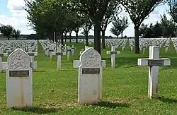 French World War I cemetery