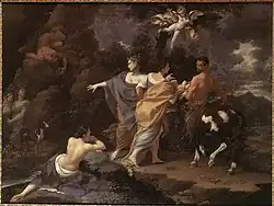 Achilles Handing over to Chiron by Donato Creti