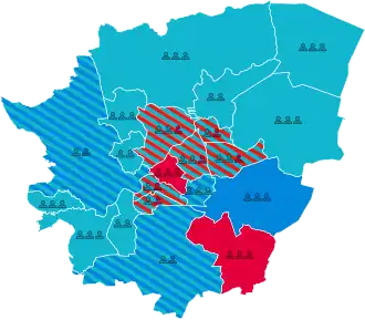 2025 results map