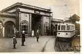 Station of the Donetsk children railroad, 1930s