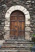 Entrance of the Church of Sant Serni de Llorts