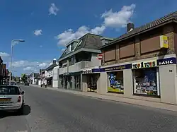 Dorpsstraat in Sint Willebrord