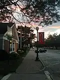 Downtown Newport looking north