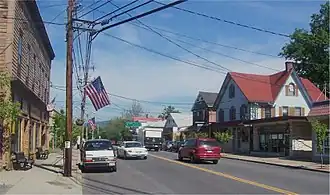 Downtown Pine Bush, New York