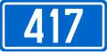 D417 state road shield